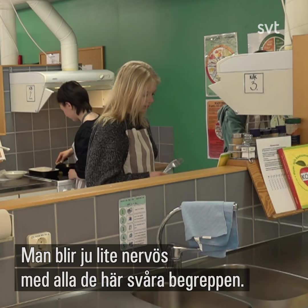 ”Nervös över alla svåra begrepp”